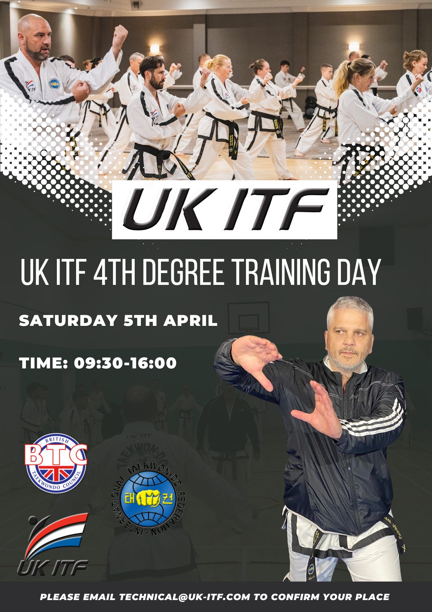 UK ITF Training Day - 4th Degree and above